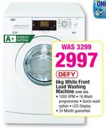 6kg White Front Load Washing Machine DAW 369
