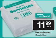 Housebrand Servielttes-100's