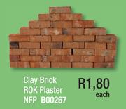 Clay Brick ROK Plaster NFP B00267