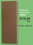 Hardboard Interior Door D00005-813mm x 2032mm