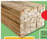 SA Pine Timber Grade S5 CCA 38mm x 114mm x 4.8m T02632