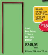 Steel Door Frame 115mm HG 1mm D01894-813mm x 2032mm x 115mm Each