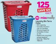 Missmolly Laundry Bin Terra Cotta-Each