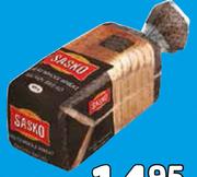 Sasko Wholewheat Low GI Brown Bread-800g