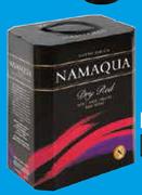 Namaqua Johannisberger Red Or Dry Red-5Ltr Each