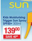 Nivea Sun Kids Moisturising Trigger Sun Spray SPF50+-300ml