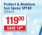Nivea Sun Protect & Moisture Sun Spray SPF30-200ml