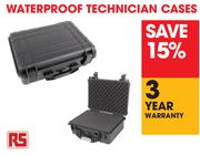 RS Waterproof Technician Cases 465x360x175mm 788-7233