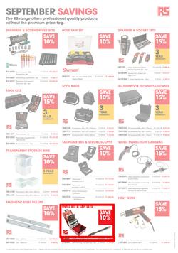 RS Components : September Savings (1 Sep - 30 Sep 2015), page 2