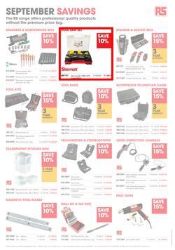 RS Components : September Savings (1 Sep - 30 Sep 2015), page 2
