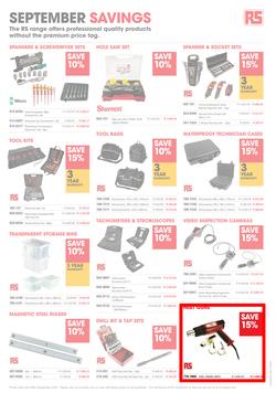 RS Components : September Savings (1 Sep - 30 Sep 2015), page 2