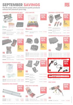RS Components : September Savings (1 Sep - 30 Sep 2015), page 2
