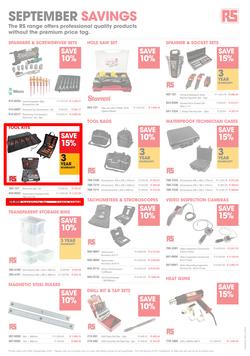 RS Components : September Savings (1 Sep - 30 Sep 2015), page 2