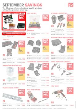 RS Components : September Savings (1 Sep - 30 Sep 2015), page 2