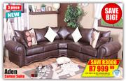 Aden 3 Piece Corner Suite