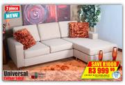 Universal 2 Piece Corner Suite