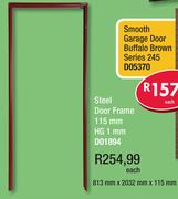 Steel Door Frame 115mm HG 1mm D01894-813mm x 2032mm x 115mm Each