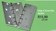 Hinge & Screw Sets H62904-Per Pair
