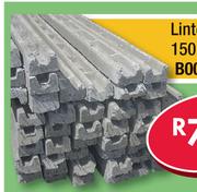Lintel 150mm x 75mm x 1.8m B00213-Each