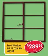Steel Window P/F F7 C2H R/H 105536-Each