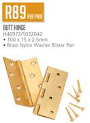 Butt Hinge H46972-Per pair