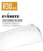 Everite Cove Cornice Nu Doric 75mm x 3000mm C00003-Each