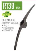 Lasher C & D 3kg Pickhead FG00250