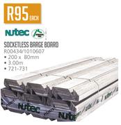 1Nutec Socketless Barge Board R00434-Each