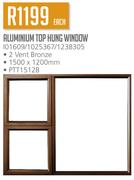 Aluminium Top Hung Window 10609
