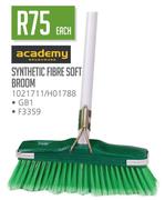 Academy Synthetic Fibre Soft Broom F3359