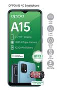 Oppo A15 4G Smartphone-On Smart Top Up XS+