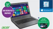 Acer E5 Core i7 Notebook With Touch Screen Plus Bit Defender Internet Security 2015