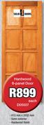 Hardwood 8 Panel Door D05007-Each