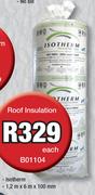 Isotherm Roof Insulation B01104-Each