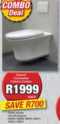 Geberit Concealed Cistern Combo-Each