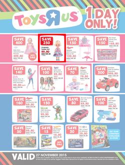 Toys R Us : Black Friday (27 Nov 2015), page 2