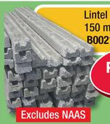 Lintel B00213-150mm x 75mm x 1.8m Each