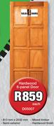 Hardwood 8 Panel Door D05007-Each