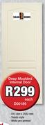 Deep Moulded Internal Door D00189-Each