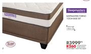 Sleepmasters Torino 152cm Base Set