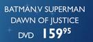 Batman V Superman Dawn Of Justice DVD