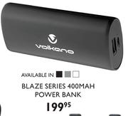 Volkano Blaze Series 400mAh Powerbank