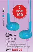 M Stuff Earphones