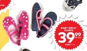 Baby Girls Pumps (Sizes 1-4)-Per Pair
