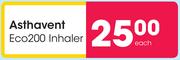 Asthavent Eco200 Inhaler-Each