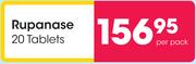 Rupanase 20 Tablets-Per Pack