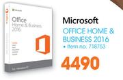 Microsoft Office Home & Business 2016