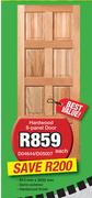 Hardwood 8-Panel Door D04644/D05007-Each