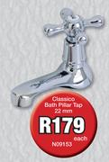 Classico Bath Pillar Tap 22mm N09153-Each
