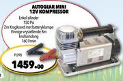 Autogear Mini 12V Kompressor PU98
